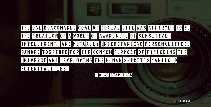 Common Social Quotes By Olaf Stapledon Common Social Quotes By Olaf Stapledon