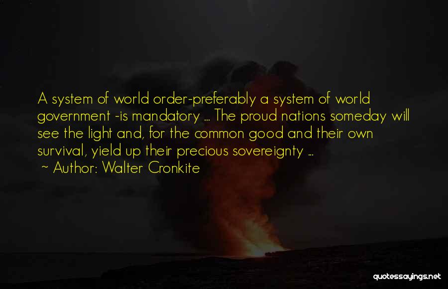 Common The Light Quotes By Walter Cronkite