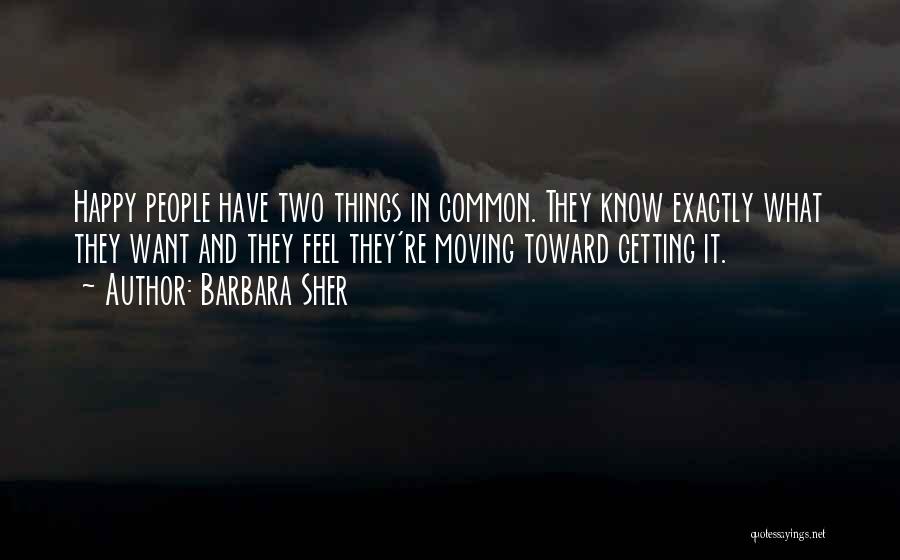 Common Things Quotes By Barbara Sher