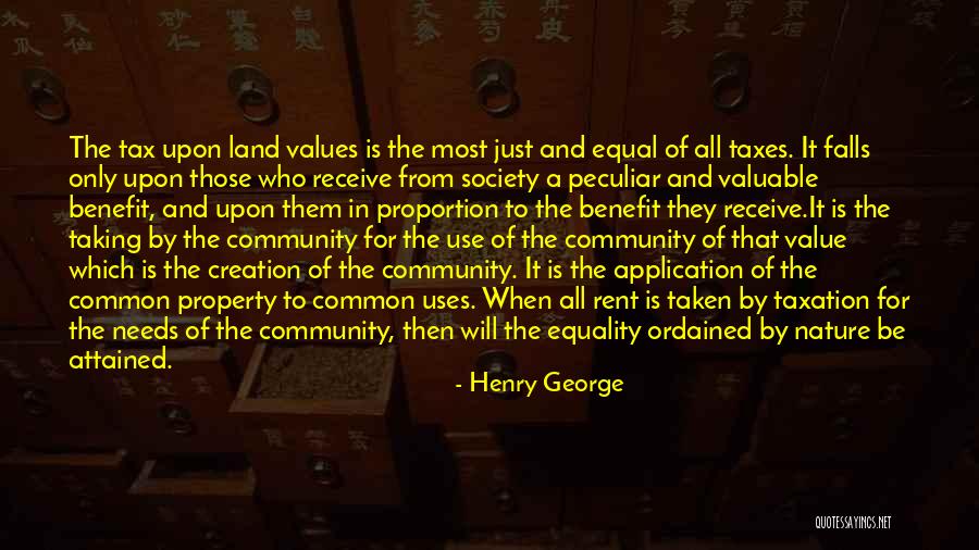 Common Values Quotes By Henry George Common Values Quotes By Henry George
