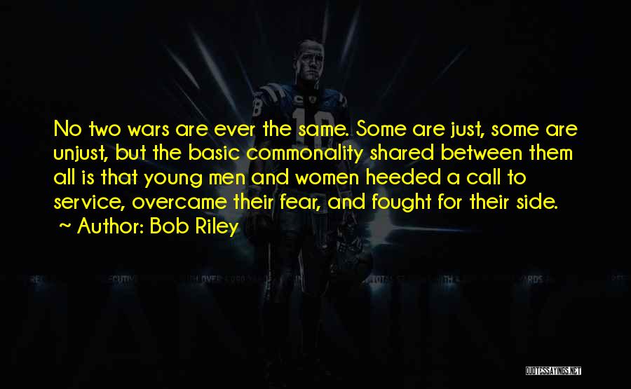 Commonality Quotes By Bob Riley