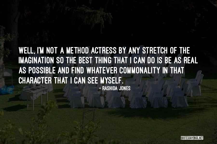 Commonality Quotes By Rashida Jones