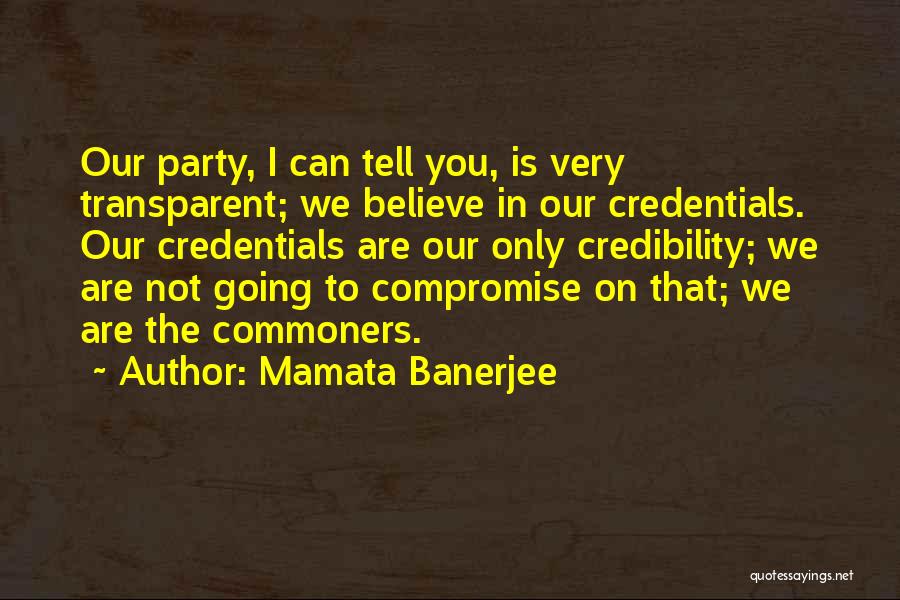 Commoners Quotes By Mamata Banerjee