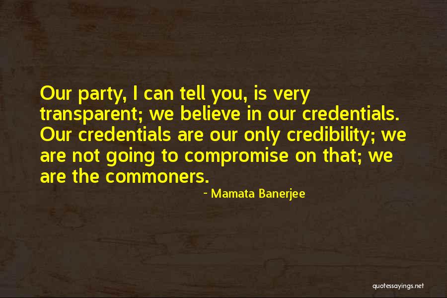 Commoners Quotes By Mamata Banerjee