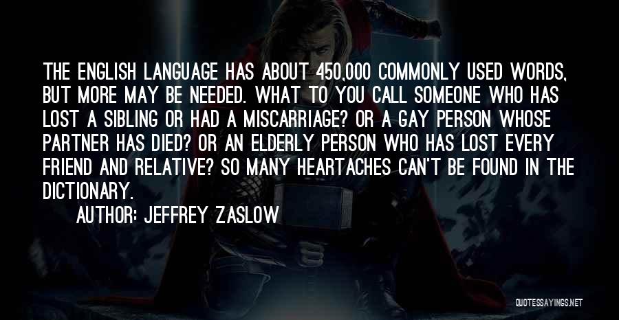 Commonly Used English Quotes By Jeffrey Zaslow