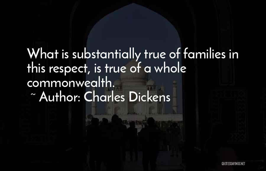 Commonwealth Quotes By Charles Dickens