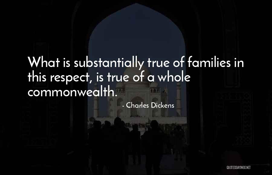 Commonwealth Quotes By Charles Dickens