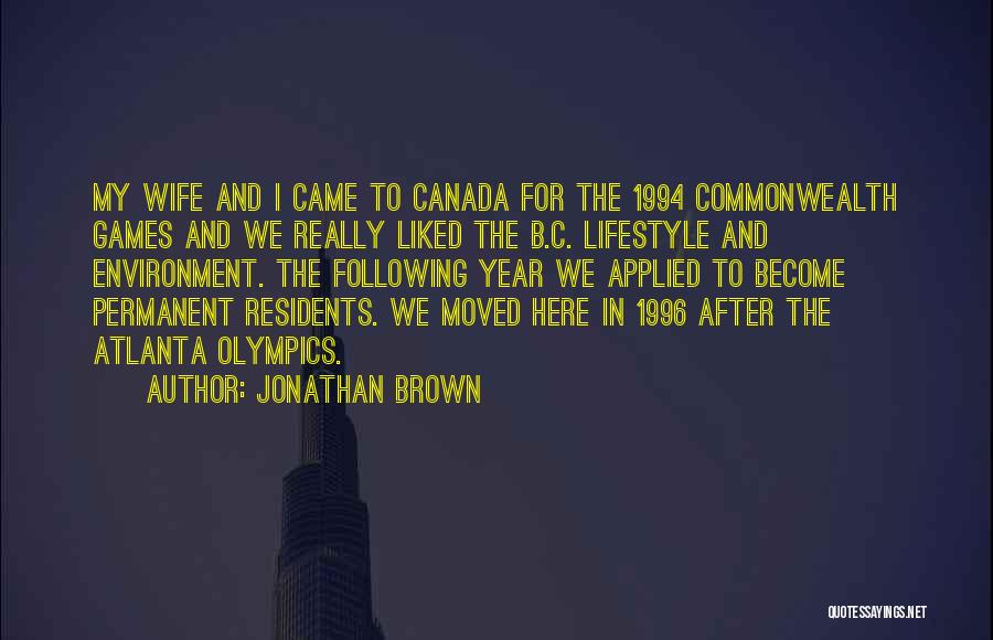Commonwealth Quotes By Jonathan Brown