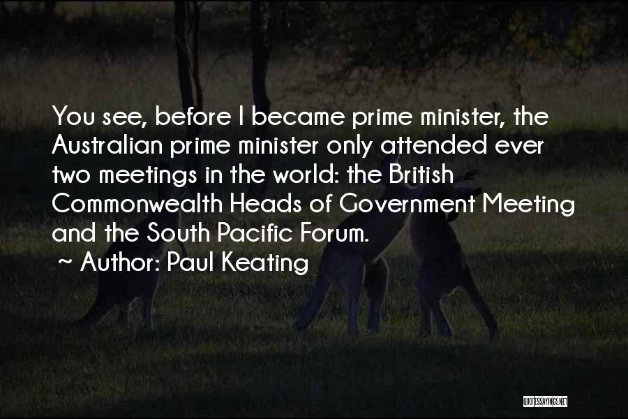 Commonwealth Quotes By Paul Keating