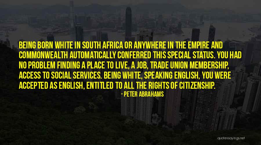 Commonwealth Quotes By Peter Abrahams Commonwealth Quotes By Peter Abrahams