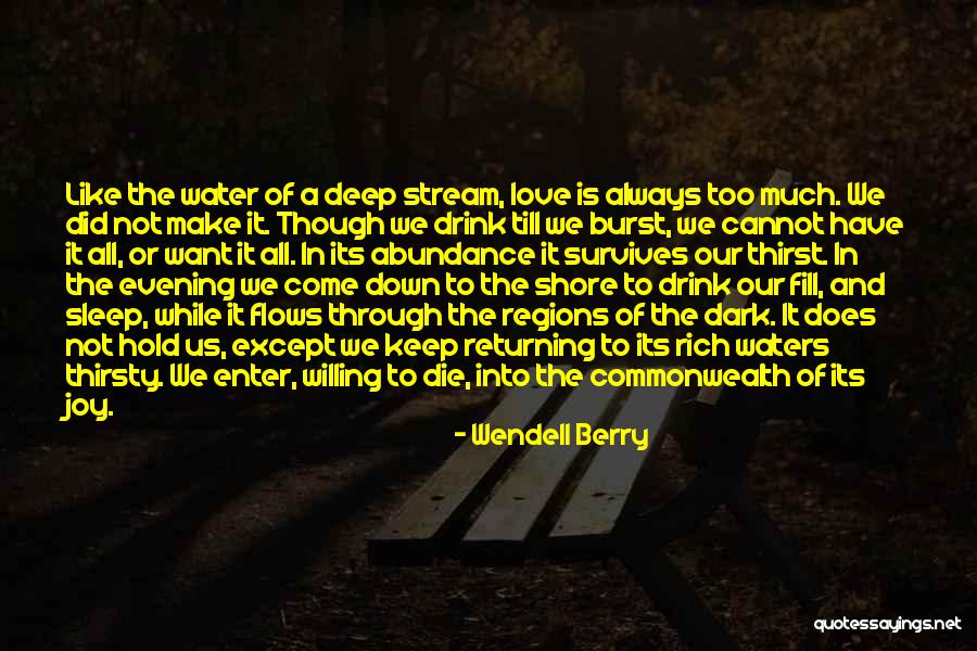 Commonwealth Quotes By Wendell Berry Commonwealth Quotes By Wendell Berry