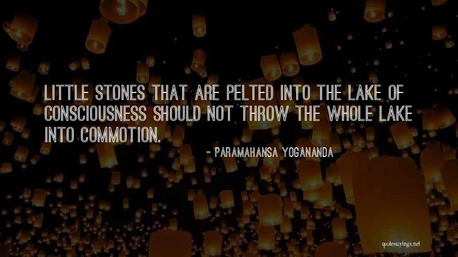 Commotion Quotes By Paramahansa Yogananda