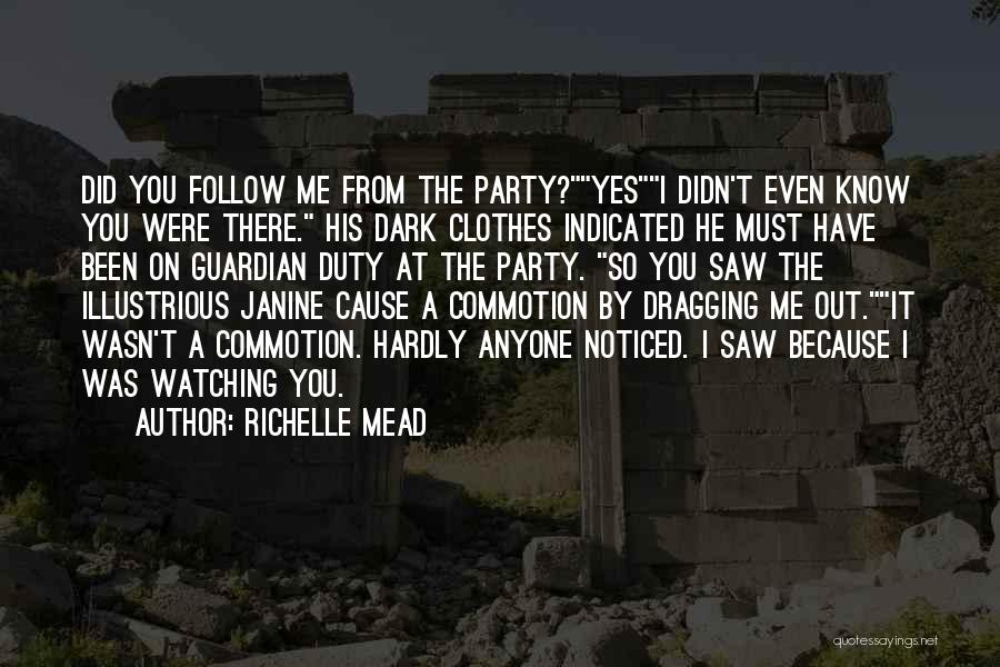 Commotion Quotes By Richelle Mead