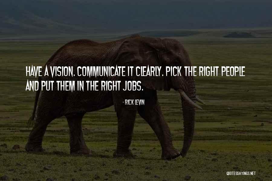 Communicate Quotes By Rick Levin