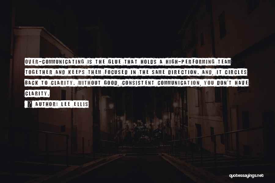 Communication And Business Quotes By Lee Ellis