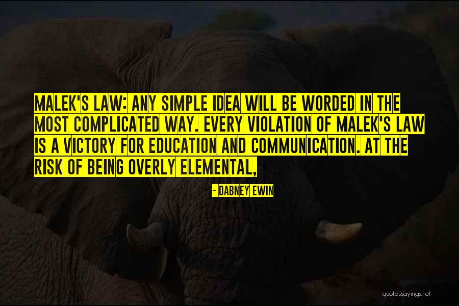 Communication And Education Quotes By Dabney Ewin Communication And Education Quotes By Dabney Ewin