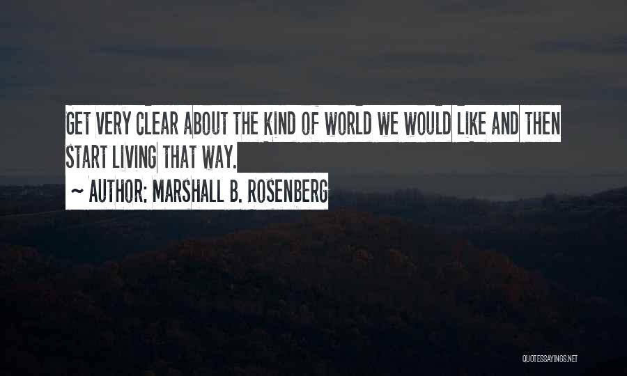 Communication And Quotes By Marshall B. Rosenberg