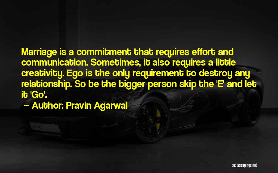 Communication And Relationship Quotes By Pravin Agarwal