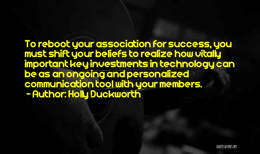 Communication And Success Quotes By Holly Duckworth