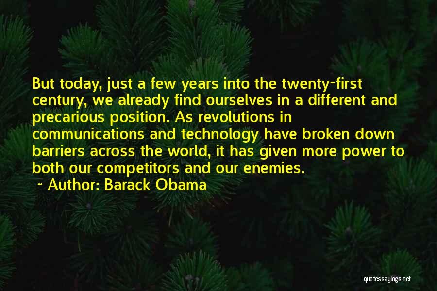 Communication And Technology Quotes By Barack Obama