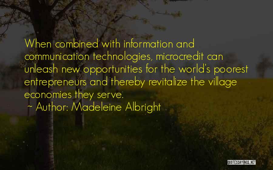 Communication And Technology Quotes By Madeleine Albright
