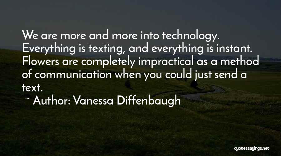 Communication And Technology Quotes By Vanessa Diffenbaugh