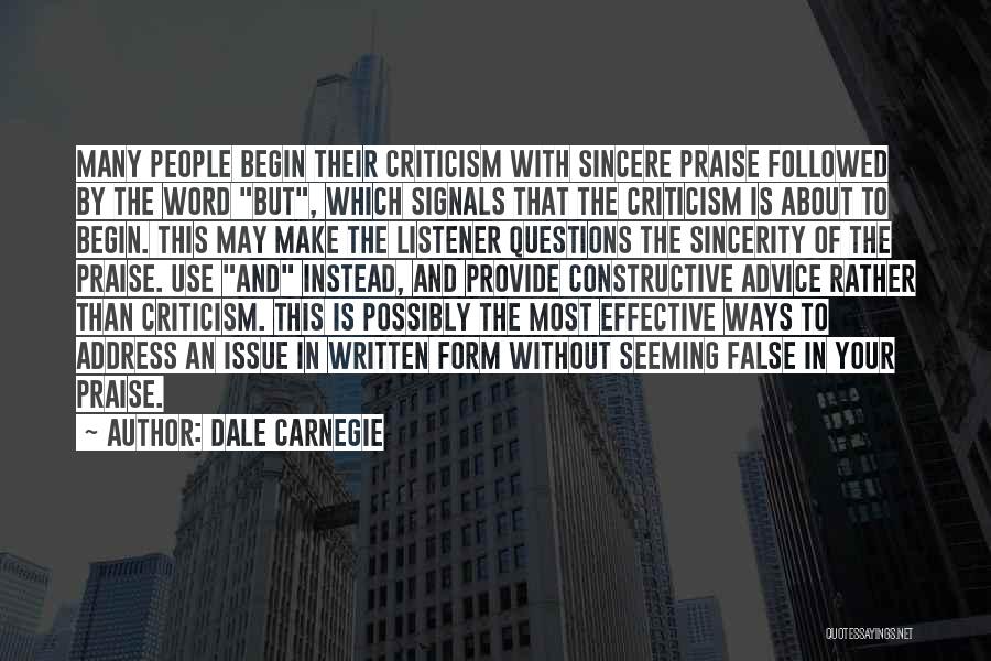 Communication Effective Quotes By Dale Carnegie