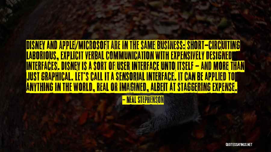 Communication In Business Quotes By Neal Stephenson