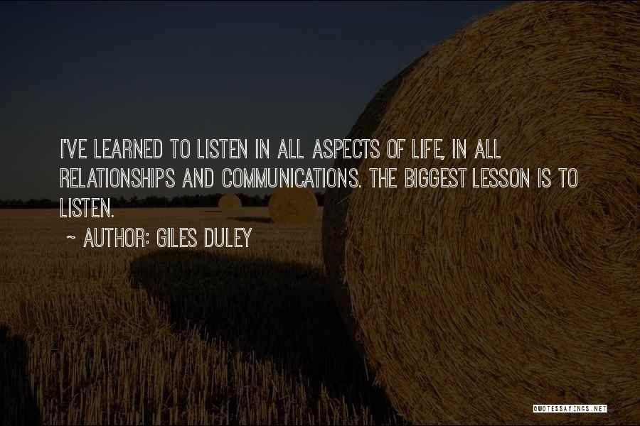 Communication In Relationships Quotes By Giles Duley