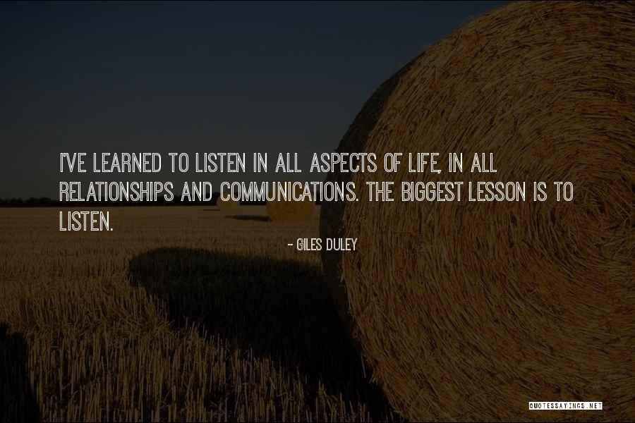 Communication In Relationships Quotes By Giles Duley