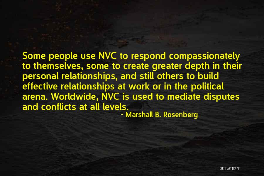 Communication In Relationships Quotes By Marshall B. Rosenberg