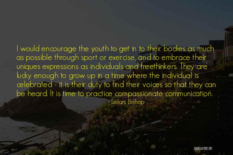 Communication In Sports Quotes By Leilani Bishop Communication In Sports Quotes By Leilani Bishop