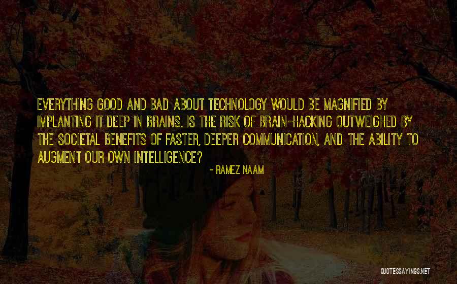 Communication Is Everything Quotes By Ramez Naam