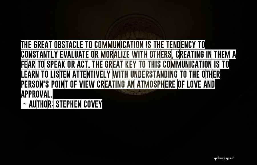 Communication Love Relationships Quotes By Stephen Covey