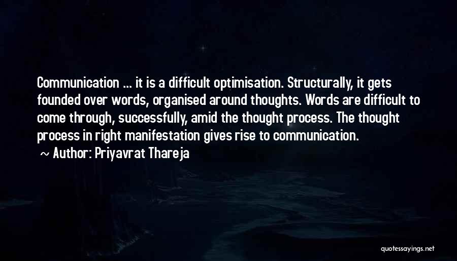 Communication Quotes By Priyavrat Thareja