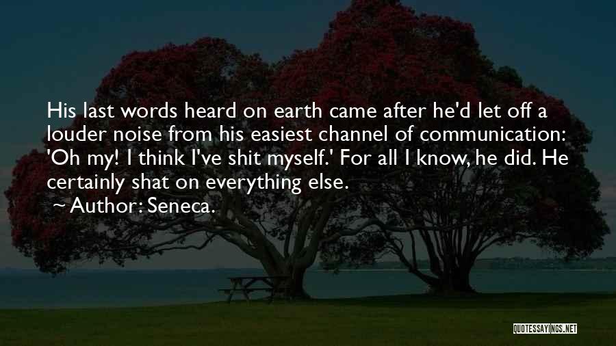 Communication Quotes By Seneca.