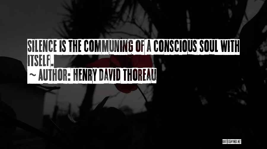 Communing Quotes By Henry David Thoreau