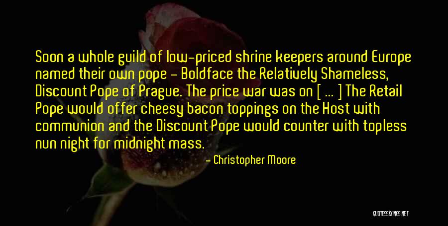 Communion Quotes By Christopher Moore