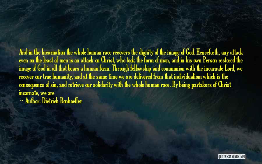 Communion With Nature Quotes By Dietrich Bonhoeffer