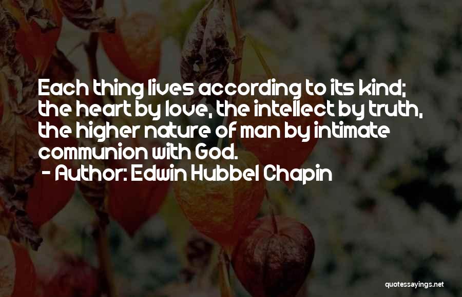 Communion With Nature Quotes By Edwin Hubbel Chapin