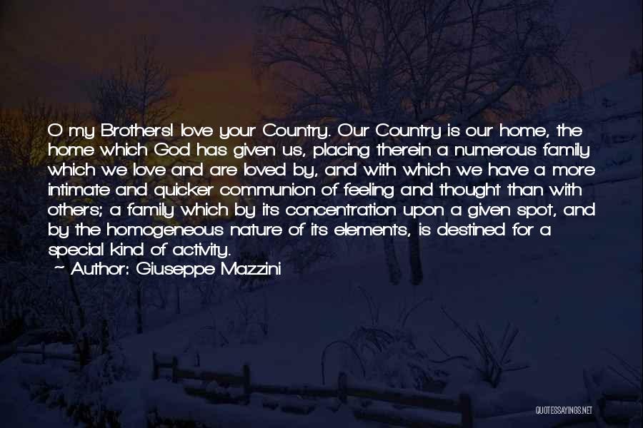 Communion With Nature Quotes By Giuseppe Mazzini