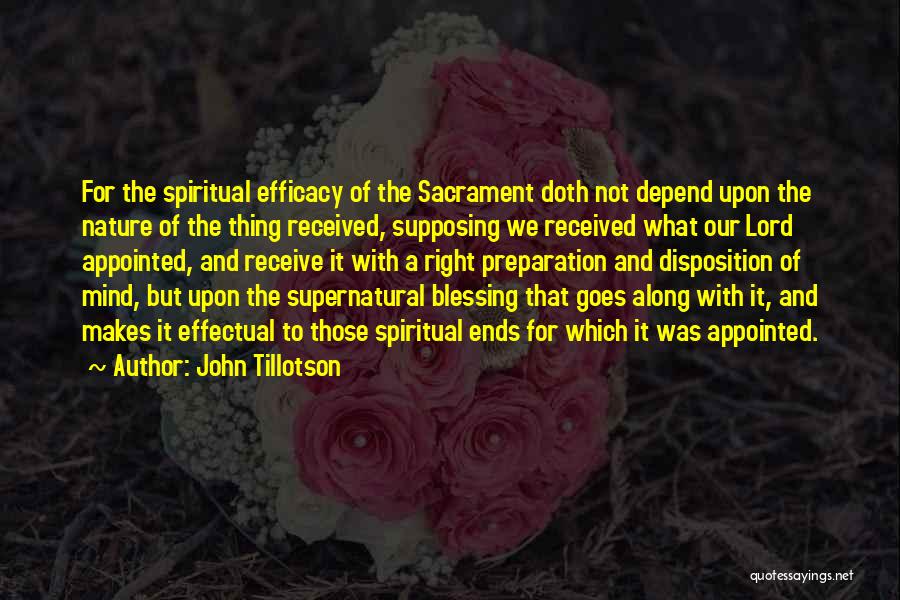 Communion With Nature Quotes By John Tillotson