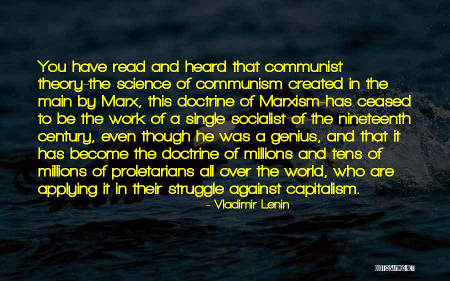 Communism Marx Quotes By Vladimir Lenin Communism Marx Quotes By Vladimir Lenin