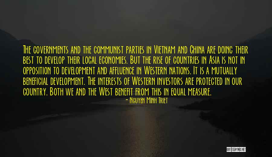 Communist China Quotes By Nguyen Minh Triet Communist China Quotes By Nguyen Minh Triet