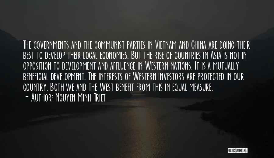 Communist Party Of China Quotes By Nguyen Minh Triet