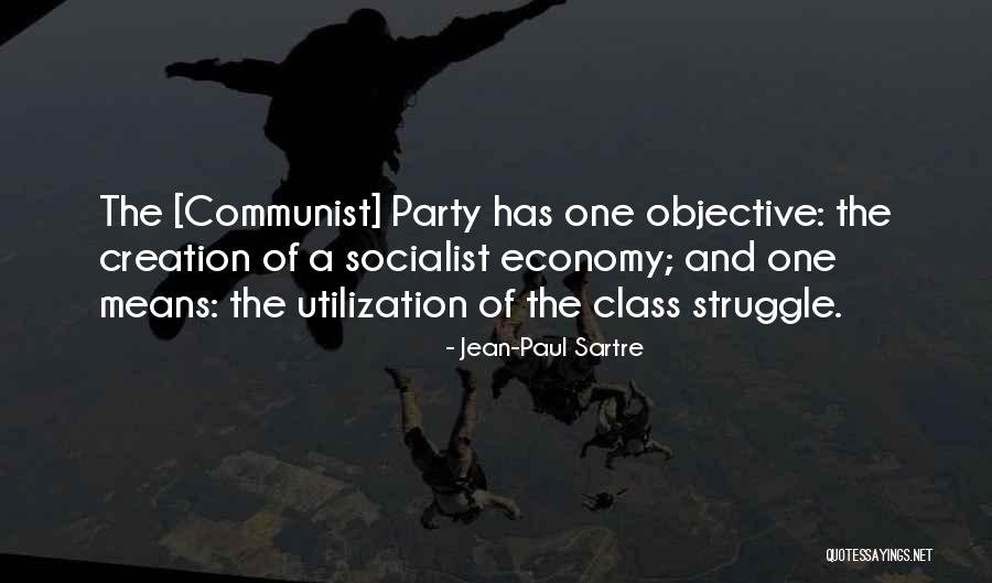 Communist Party Quotes By Jean-Paul Sartre