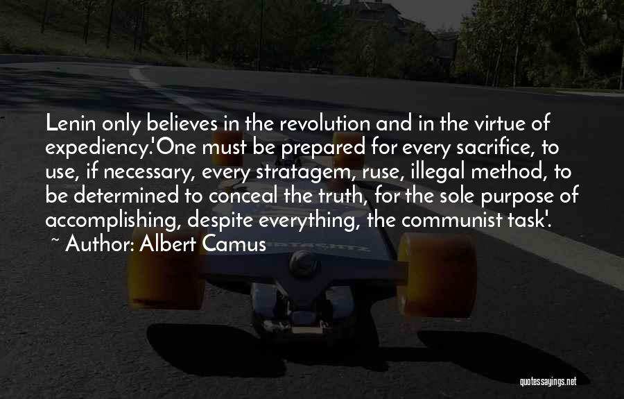 Communist Revolution Quotes By Albert Camus