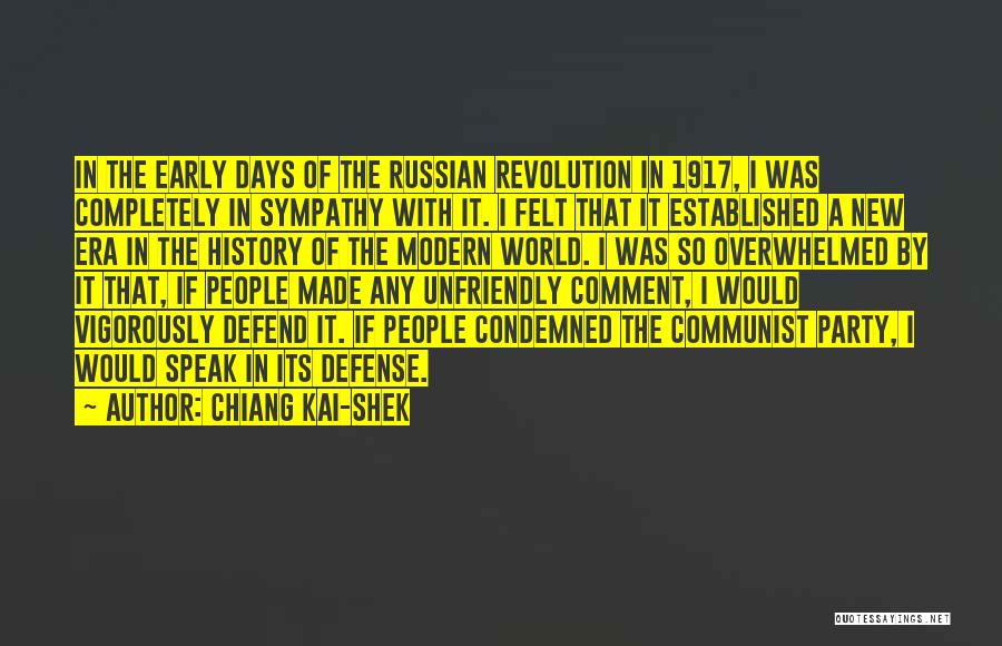 Communist Revolution Quotes By Chiang Kai-shek