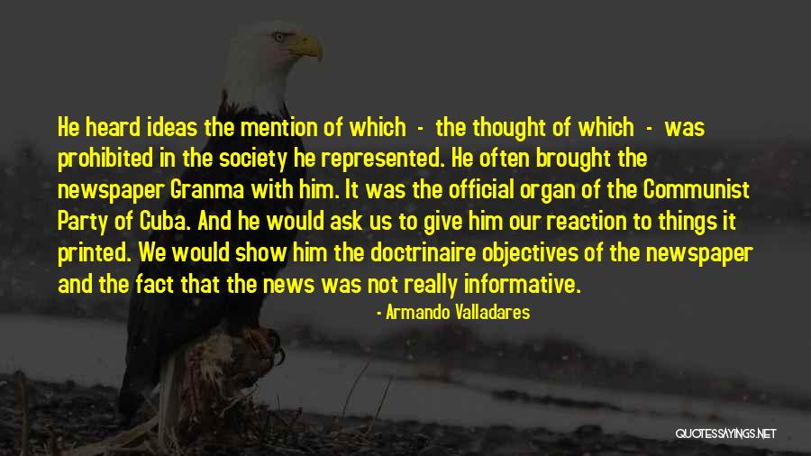 Communist Society Quotes By Armando Valladares Communist Society Quotes By Armando Valladares
