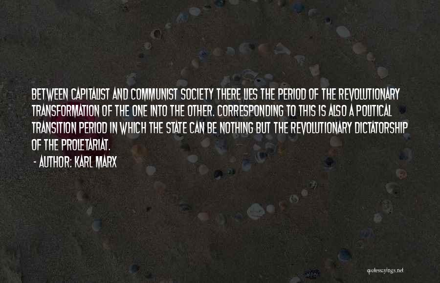 Communist Society Quotes By Karl Marx